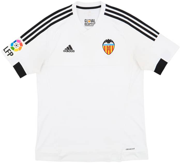 2015-16 Valencia Home Shirt - 6/10 - (M)