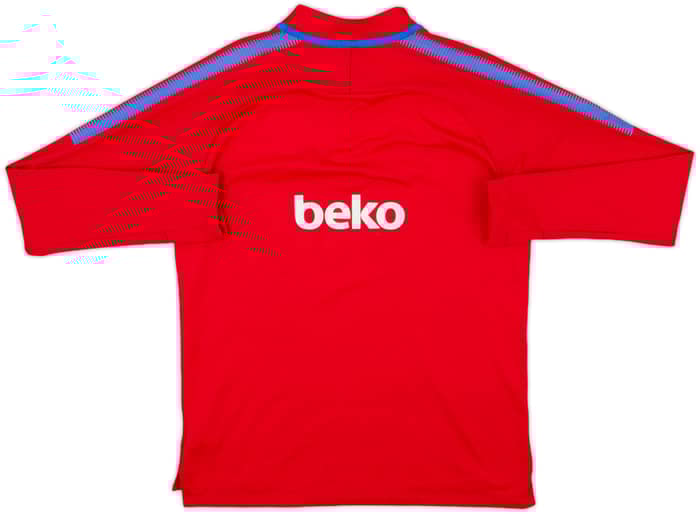 2017-18 Barcelona Nike 1/4 Zip Training Top - 6/10 - (M)