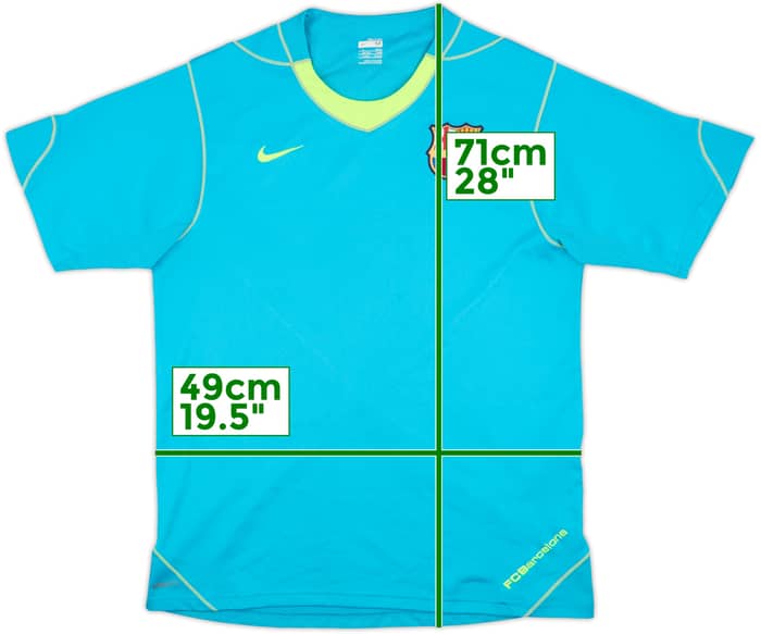 2007-08 Barcelona Nike Training Shirt - 9/10 - (M)