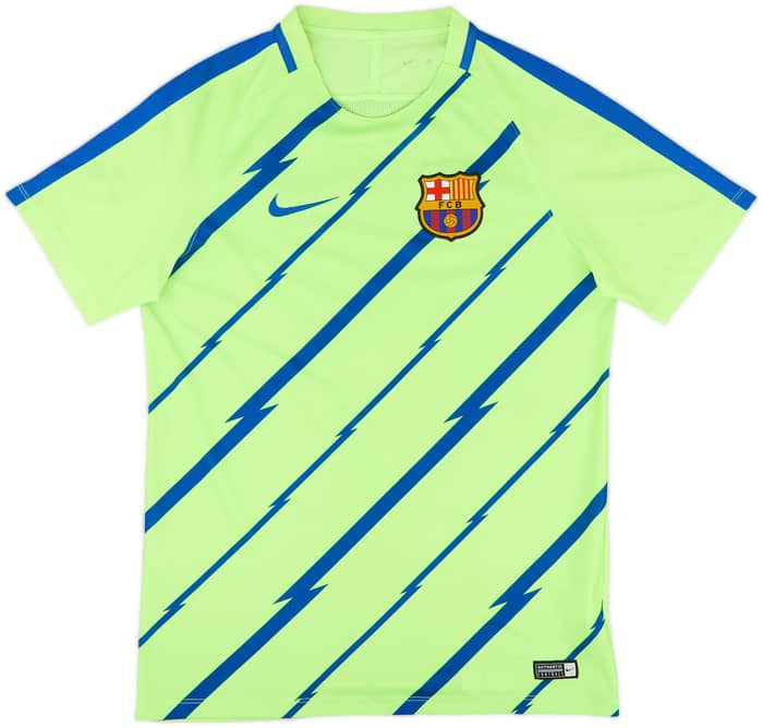 2017-18 Barcelona Nike Training Shirt - 6/10 - (M)