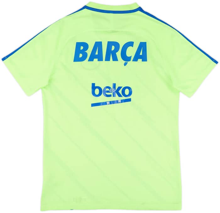 2017-18 Barcelona Nike Training Shirt - 6/10 - (M)