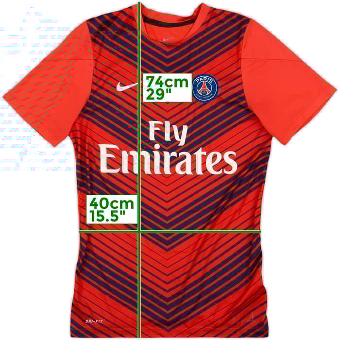 2014-15 Paris Saint-Germain Nike Training Shirt - 5/10 - (S)