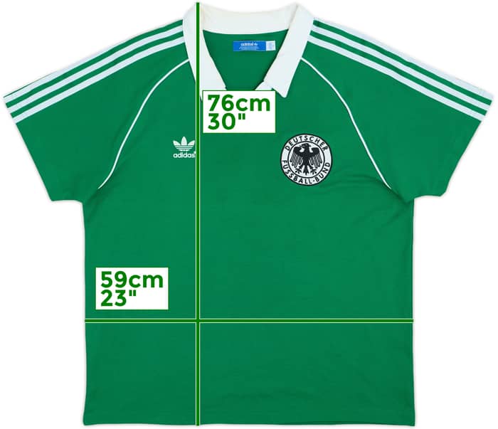 2012 Germany adidas Originals 1980 Retro Away Shirt #5 (Beckenbauer) - 6/10 - (XL)