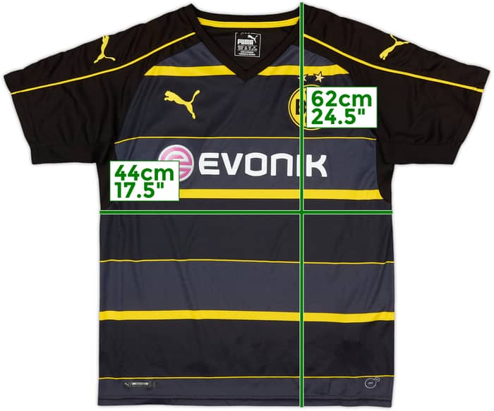 2016-17 Borussia Dortmund Away Shirt - 9/10 - (L.Boys)