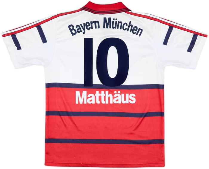 1998-00 Bayern Munich Away Shirt Matthaus #10 - 6/10 - (S)