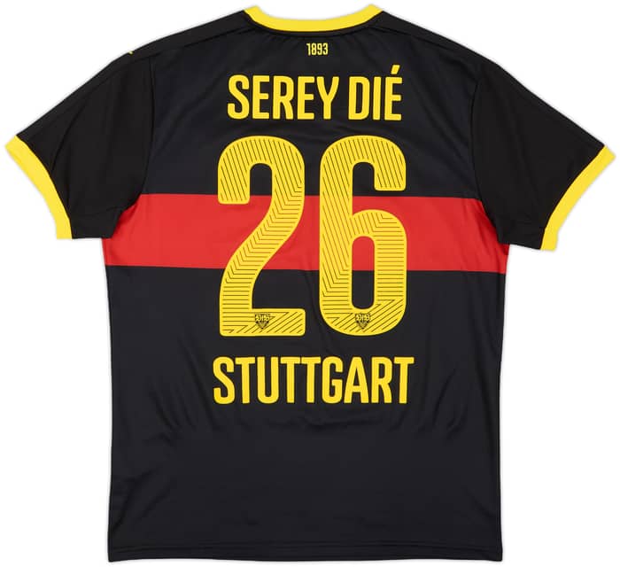 2015-16 Stuttgart Third Shirt Serey Die #26 - 9/10 - (M)