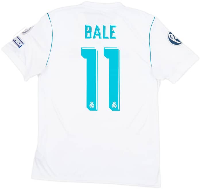 2017-18 Real Madrid Home Shirt Bale #11 - 5/10 - (M)