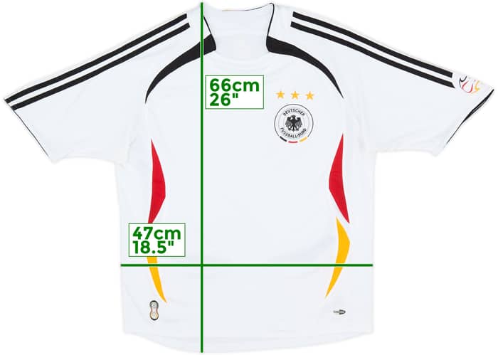 2005-07 Germany Home Shirt - 7/10 - (XL.Boys)
