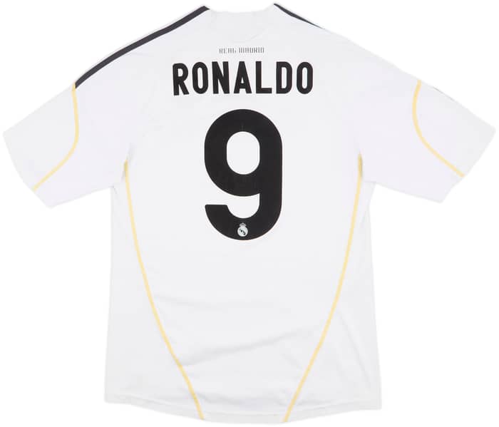 2009-10 Real Madrid Home Shirt Ronaldo #9 - 6/10 - (M)