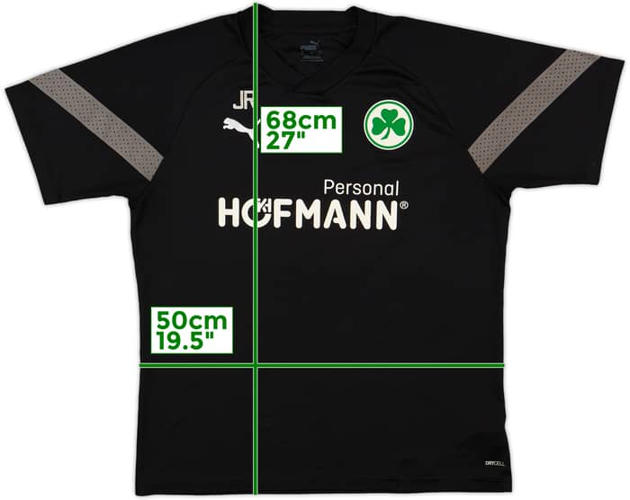 2021-22 Greuther Furth Staff Issue Puma Training Shirt JR - 9/10 - (L)