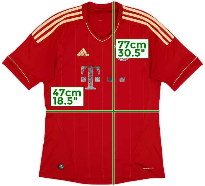 2011-13 Bayern Munich Home Shirt - 4/10 - (M)