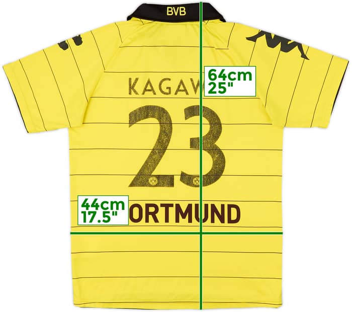 2010-11 Borussia Dortmund Home Shirt Kagawa #23 - 5/10 - (XL.Boys)