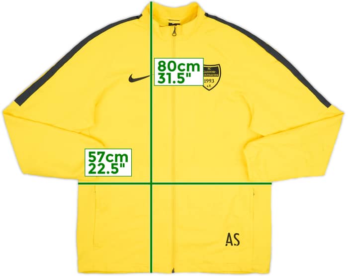 2019-20 Nike Template Track Jacket (FC Gleidorf-Haulthausen) - 4/10 - (XL)