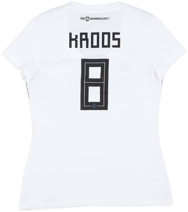 2018-19 Germany Home Shirt Kroos #8 - 10/10 - (Women's M)