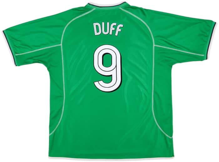 2002-03 Ireland Home Shirt Duff #9 - 8/10 - (XXL)