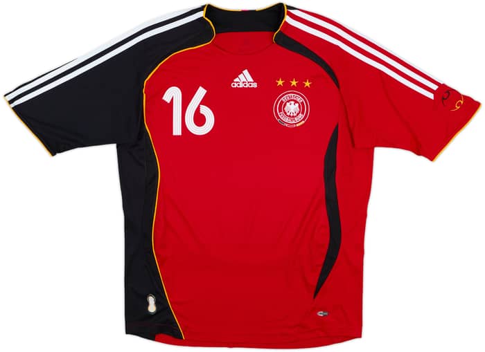 2005-07 Germany Away Shirt Lahm #16 - 7/10 - (XL.Boys)