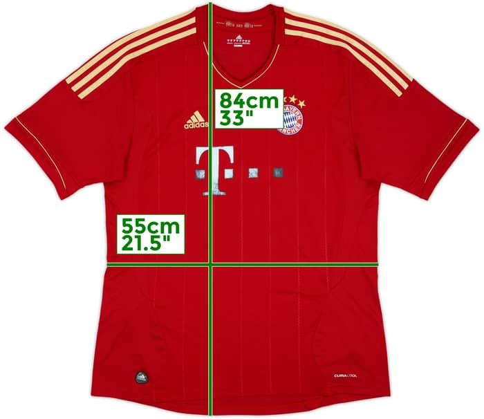 2011-13 Bayern Munich Home Shirt - 5/10 - (XL)