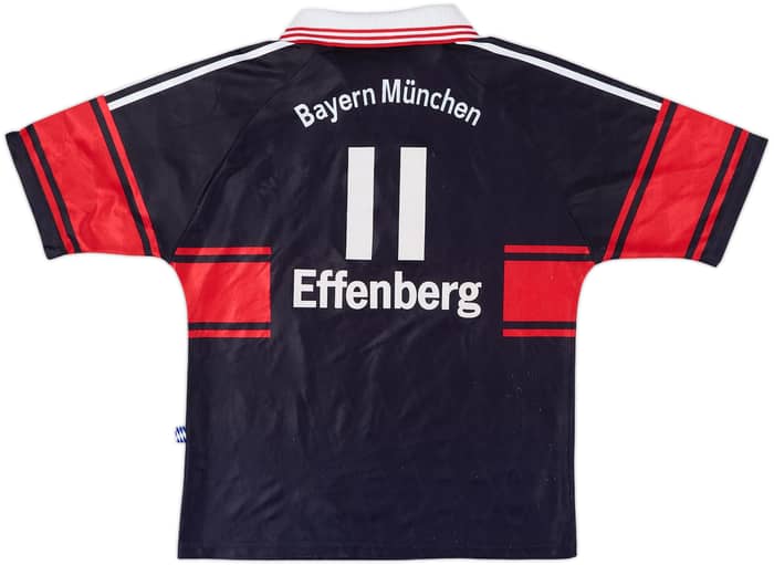 1997-99 Bayern Munich Home Shirt Effenberg #11 - 8/10 - (XL.Boys)