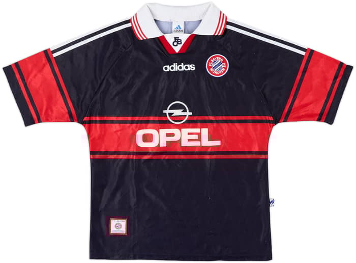 1997-99 Bayern Munich Home Shirt Effenberg #11 - 8/10 - (XL.Boys)