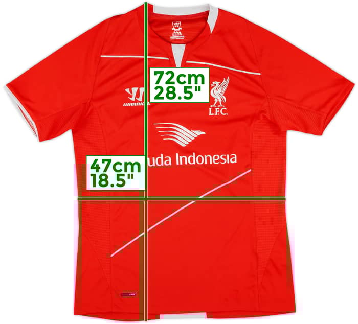 2014-15 Liverpool Warrior Training Shirt - 9/10 - (S)