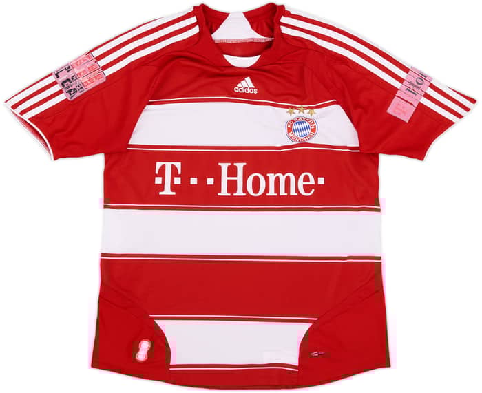 2007-08 Bayern Munich Home Shirt Podolski #11 - 4/10 - (S)