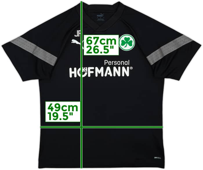 2021-22 Greuther Furth Staff Issue Puma Training Shirt JR - 10/10 - (L)