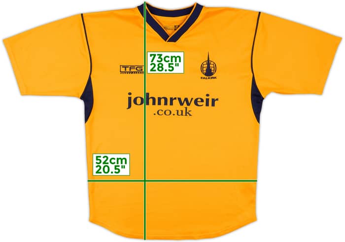2001-02 Falkirk Away Shirt - 8/10 - (M)