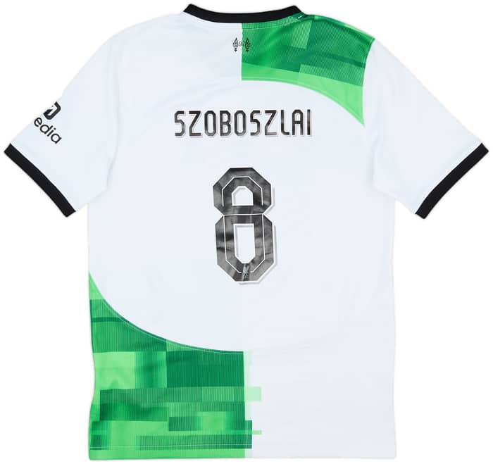 2023-24 Liverpool Away Shirt Szoboszlai #8 - 9/10 - (L.Boys)