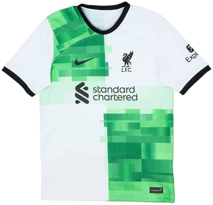 2023-24 Liverpool Away Shirt Szoboszlai #8 - 9/10 - (L.Boys)