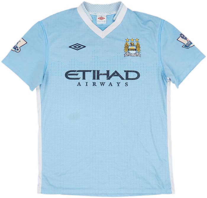 2011-12 Manchester City Home Shirt - 5/10 - (L)