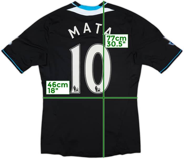 2011-12 Chelsea Away Shirt Mata #10 - 8/10 - (M)