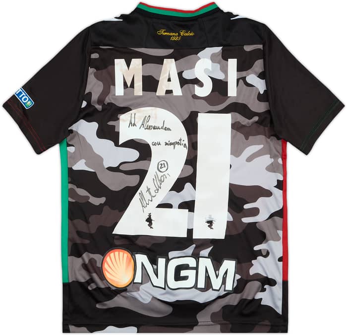 2014-15 Ternana Signed Third Shirt Masi #21 - 6/10 - (L. Boys)