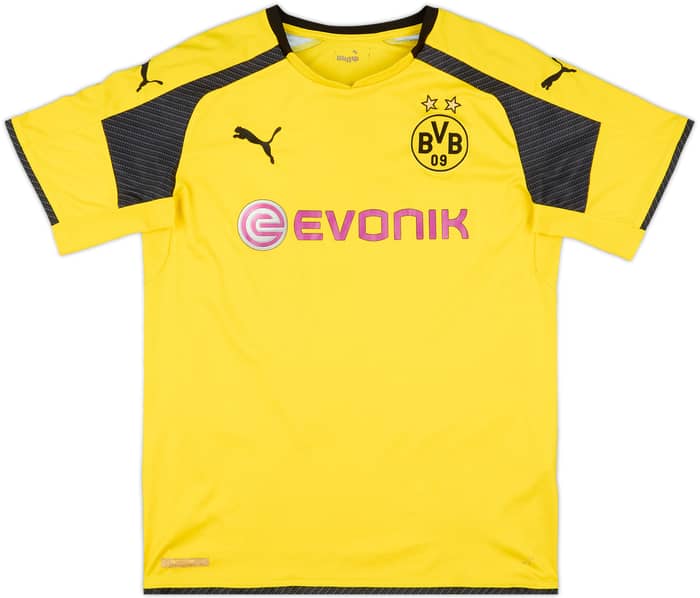 2016-17 Borussia Dortmund Home European Shirt Dembele #7 - 7/10 - (S)