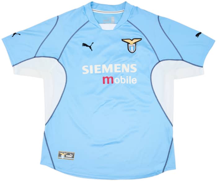 2001-02 Lazio Home Shirt Crespo #10 - 7/10 - (XXL)