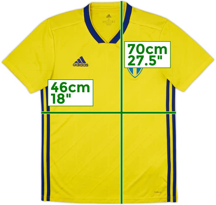 2018-20 Sweden Home Shirt - 6/10 - (S)
