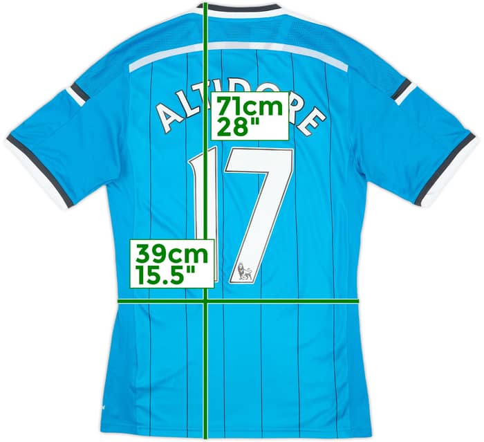 2014-15 Sunderland Away Shirt Altidore #17 (S)