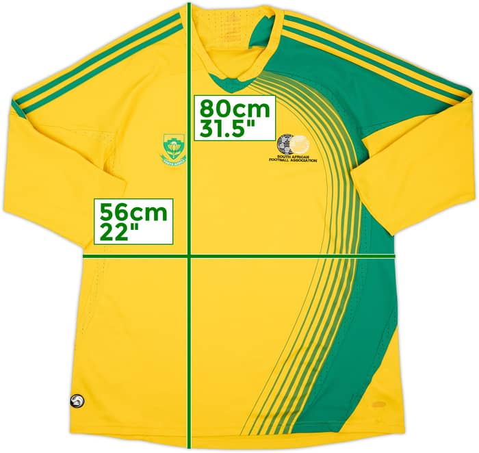 2007-09 South Africa Home Shirt - 7/10 - (L)