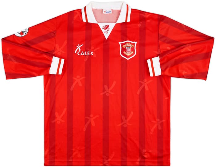 1996-97 Perugia Player Issue Home L/S Shirt Giunti #10 - 9/10 - (XXL)