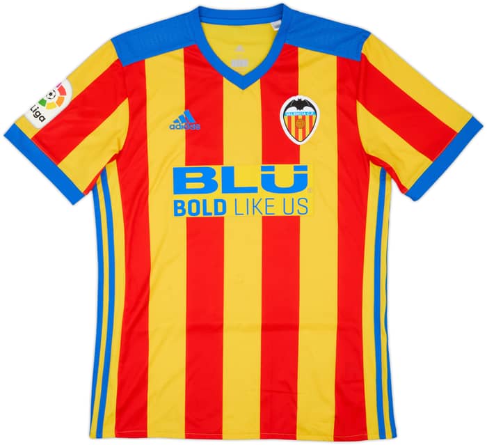 2017-18 Valencia Away Shirt Zaza #9 - 7/10 - (M)