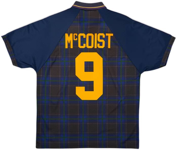 1994-96 Scotland Home Shirt McCoist #9 - 8/10 - (L)