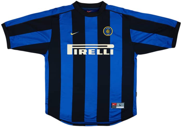 1999-00 Inter Milan Camiseta Local Ronaldo #9 - 9/10 - (L)
