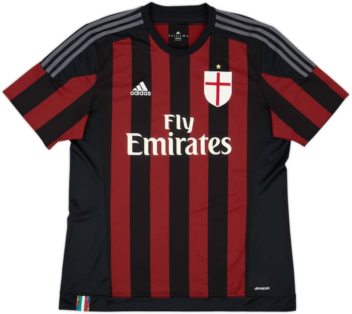 Camiseta de local del AC Milan 2015-16 Honda #10 - 8/10 - (XL)
