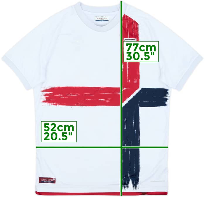 2019-20 Cagliari Centenary Shirt - 5/10 - (L)