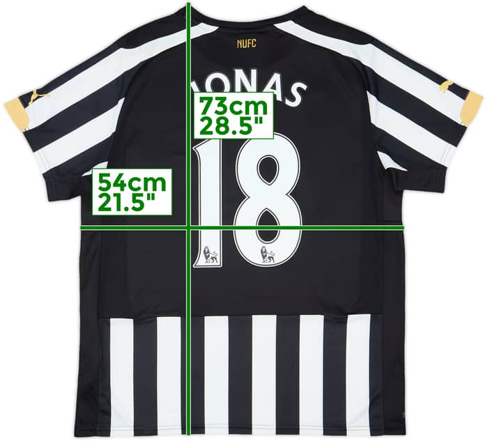 Camiseta de local del Newcastle 2014-15 Jonas #18 - 8/10 - (M)