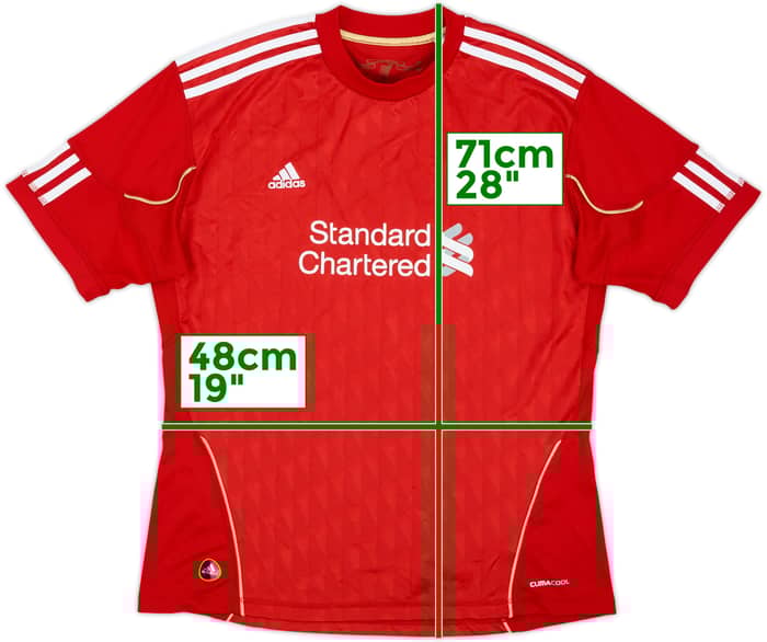 2010-12 Liverpool Home Shirt - 8/10 - (Women's L)