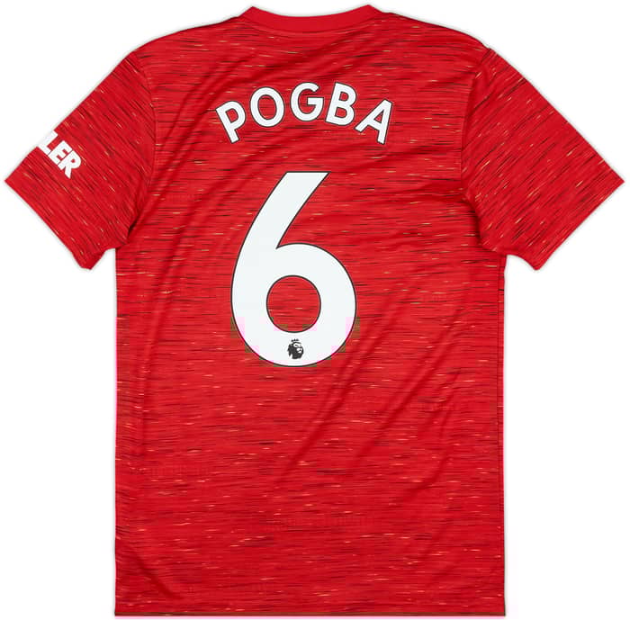 2020-21 Manchester United Home Shirt Pogba #6 - 10/10 - (S)