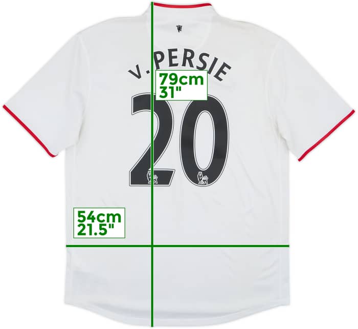 2012-14 Manchester United Away Shirt v.Persie #20 - 5/10 - (L)