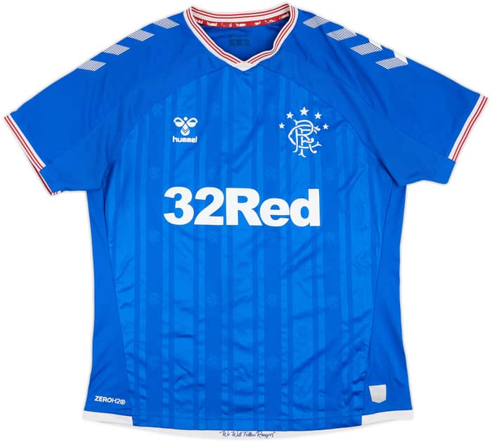 2019-20 Rangers Home Shirt - 7/10 - (L)