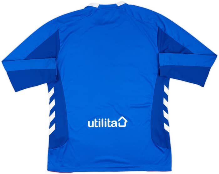 2018-19 Rangers Home L/S Shirt - 7/10 - (L)