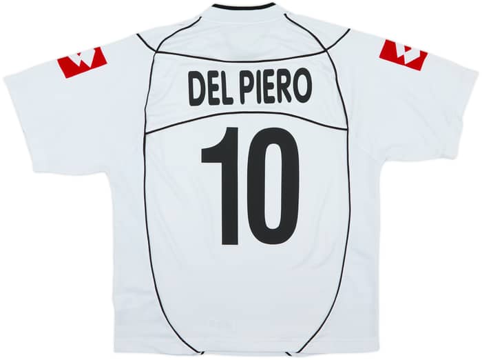 2002-03 Juventus Away Shirt Del Piero #10 - 8/10 - (L)